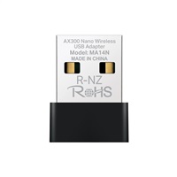 MERCUSYS MA14N WiFi6 USB nano adapter (AX300,2,4GHz,USB2.0)