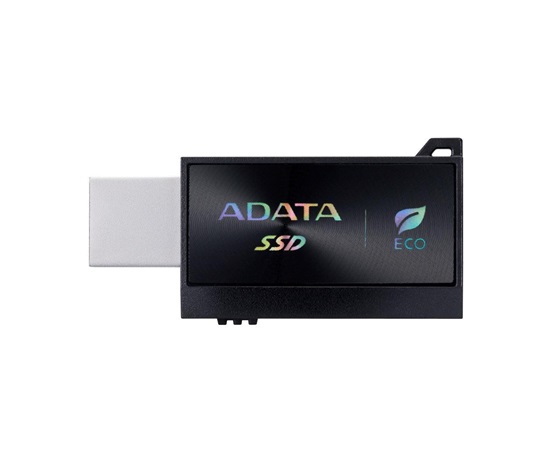 ADATA Externí SSD SC730 1TB, USB-C/A, USB 3.2 Gen2, černá