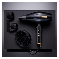BaByliss FXBDB1E Pro 4Artists fén na vlasy, 2200 W, 3 teploty, 2 rychlosti, iontový generátor, černá