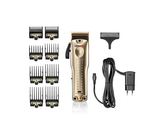BaByliss Pro 4 FX825GE profesionální zastřihovač, titanové čepele, 3300 mAh baterie, zlatá