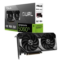 ASUS VGA NVIDIA GeForce RTX 5060 Ti DUAL OC 8G, 8GB GDDR7, 3xDP, 1xHDMI