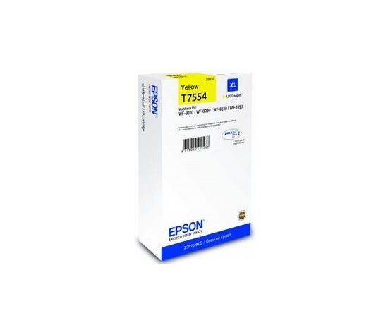 Atramentová kazeta EPSON WF-8xxx Series XL Yellow - 4000str. (39 ml)