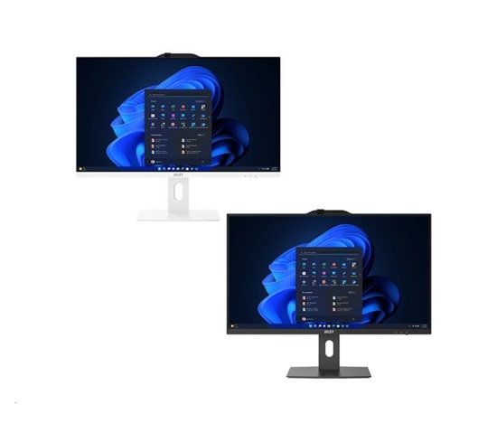 MSI PC AiO PRO AP272P 14M-1002XEU, i5-14400, 27" FHD, Anti-Glare, Non-touch, 8GB, 512GB SSD, N/A, No OS, Bílá