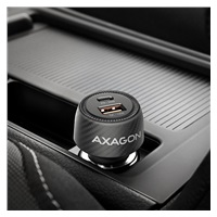 AXAGON PWC-PQ48 nabíjačka do auta 48W, USB-A+USB-C, PD3.0/PPS/QC4+/SFC/Apple