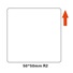 BAZAR - Niimbot štítky R 50x50mm 150ks White pro B21, B21S, B3S, B1 - Poškozený obal (Komplet)