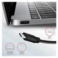 AXAGON HMC-5G21, USB 10Gbps hub, porty 2x USB-A, 2x USB-C, HDMI 4k/30, PD 60W, kábel USB-C 13cm