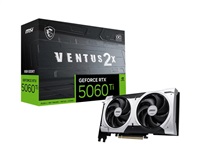 MSI VGA NVIDIA GeForce RTX 5060 Ti 8G VENTUS 2X OC PLUS, RTX 5060 Ti, 8GB GDDR7, 3xDP, 1xHDMI