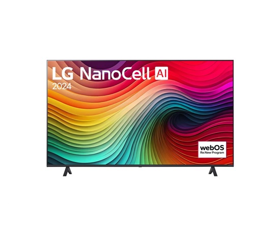 LG 55NANO82 55" TV, 4K Ultra HD, NanoCell, webOS, AI Sound Pro, HDR, Bluetooth 5.1, WiFi, HDMI
