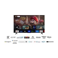 TCL 55T7B 55" TV, 4K Ultra HD, QLED, Google TV, WiFi, Bluetooth, Direct LED, Dolby Digital, HDR, Dolby Vision