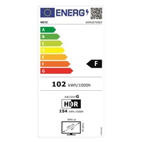Metz 65MUD7000Z 65" TV, 4K Ultra HD, LED, Bluetooth, WiFi, Google TV, HDR, DTS Studio Sound