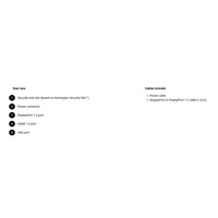 DELL LCD E2425HM - 23,8"/IPS/LED/1920x1080/16:9/100Hz/5ms/1000:1/250 cd/m2/DP/VGA/HDMI/VESA/3YNBD (210-BRDN)