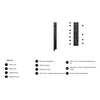 DELL LCD P7525QT - 74,5"/IPS/LED/3840x2160/16:9/60Hz/5ms/1200:1/400 cd/m2/DP/HDMI/VESA/3YNBD (210-BQZX)