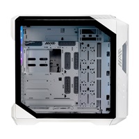 BAZAR - Cooler Master case HAF 700, E-ATX, Průhledná bočnice, 2x200mm ARGBFan,3x 120mm ARGB Fan, ARGBHub,Bílá -Rozbaleno