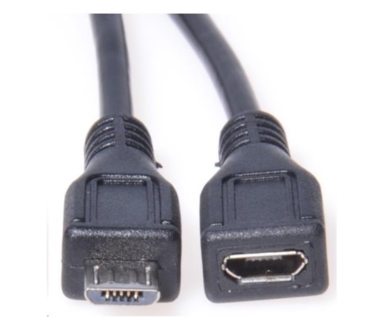 PREMIUMCORD Predlžovací kábel micro USB - micro USB 3 m (M/F)