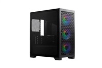 Cooler Master case Elite 302, Průhledná bočnice, mATX, 3x 120mm ARGB Fan, černá