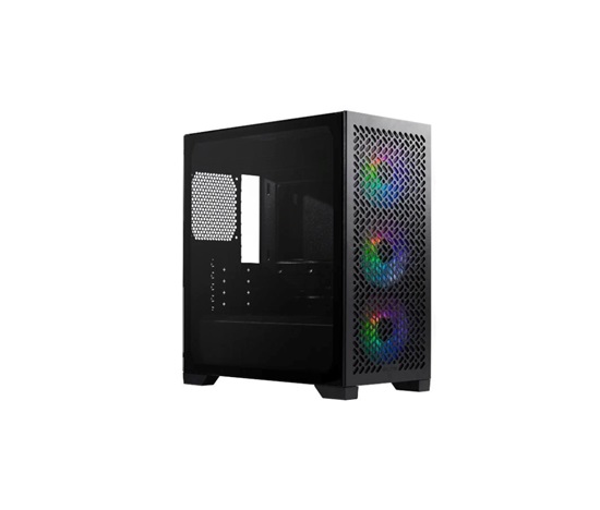 Cooler Master case Elite 302, Průhledná bočnice, mATX, 3x 120mm ARGB Fan, černá