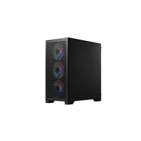 Cooler Master case Elite 302, Průhledná bočnice, mATX, 3x 120mm ARGB Fan, černá
