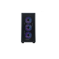 Cooler Master case Elite 502, Průhledná bočnice, ATX, 3x 120mm ARGB Fan, černá