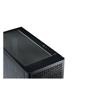Cooler Master case Elite 502 Lite, Průhledná bočnice, ATX, 1x 120mm Fan, černá