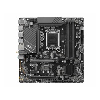 BAZAR - MSI MB Sc LGA1700 PRO B760M-A WIFI, Intel B760, 4xDDR5, 2xDP, 2xHDMI, WI-FI, mATX - Po opravě (Bez příšlušenství