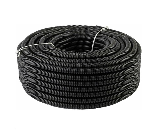 Chránička na kabel (husí krk) 10mm s podélným řezem, balení 100m