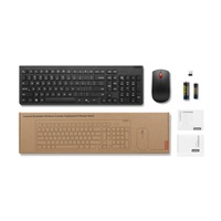 LENOVO Essential Wireless Combo Keyboard & Mouse Gen2 Black-Slovak