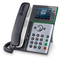 Poly Edge E350 IP telefon, PoE