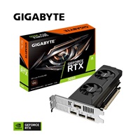 GIGABYTE VGA NVIDIA GeForce RTX 3050 Low Profile OC 6G, 6G GDDR6, 2xDP, 2xHDMI