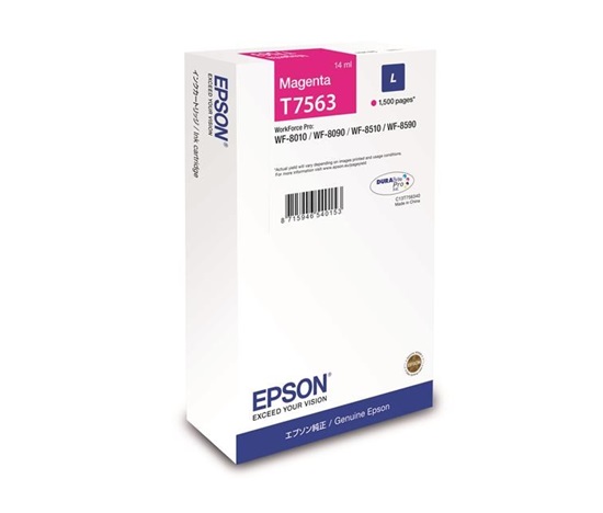 Atramentová kazeta EPSON WF-8xxx Series L Cyan - 1500str. (14 ml)