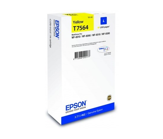 Atramentová kazeta EPSON WF-8xxx Series L Cyan - 1500str. (14 ml)