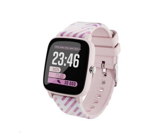 LAMAX BCool Pink - chytré hodinky pro děti - rozbaleno