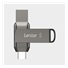 Lexar JumpDrive Dual Drive D400 Type-C/Type-C & Type-A, up to 100MB/s read (USB 3.1) 32GB