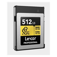 Lexar CFexpress 4.0 Pro Gold R3600/W3300 512GB