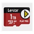 Lexar microSD Express PLAY Pro Express 7.1, R900/W600 C10 U3 (UHS-I) 1TB