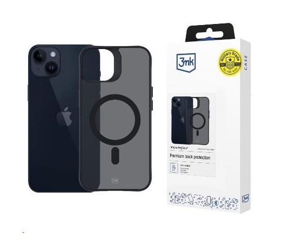 BAZAR - 3mk Smoke MagCase pro Apple iPhone 14 Plus - Poškozený obal (Komplet)