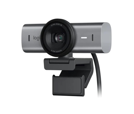 Logitech Webcam BRIO 705 pro Business, 4K, šedá