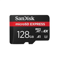 SanDisk micro SDXC karta 128GB Express (880/480 MB/s, A1, UHS-I, U3)