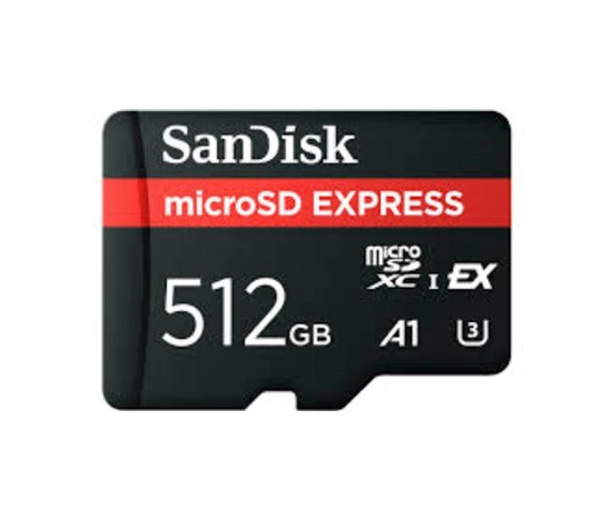 SanDisk micro SDXC karta 512GB Express (880/650 MB/s,  A1,  UHS-I,  U3)