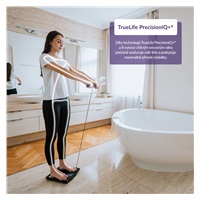 TrueLife FitScale W8 BT Black - osobní diagnostická bluetooth váha