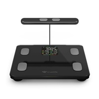 TrueLife FitScale W8 BT Black - osobní diagnostická bluetooth váha
