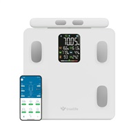 TrueLife FitScale W8 BT White - osobní diagnostická bluetooth váha