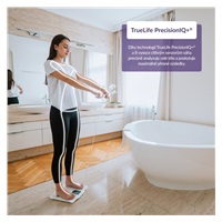 TrueLife FitScale W8 BT White - osobní diagnostická bluetooth váha