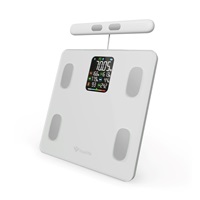 TrueLife FitScale W8 BT White - osobní diagnostická bluetooth váha
