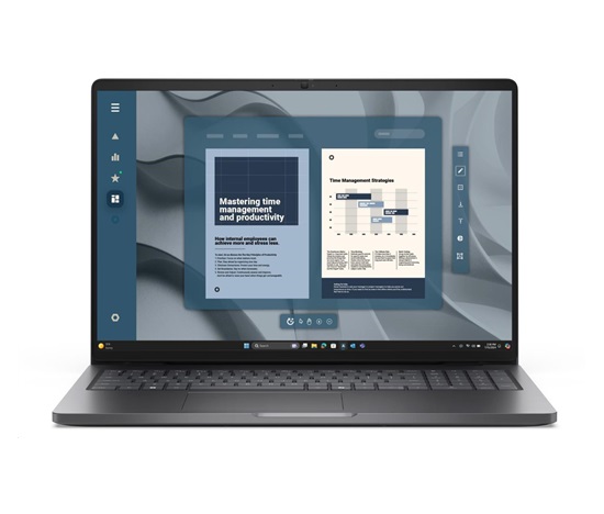 DELL NTB Pro 16 PC16255/AMD Ryzen AI 7 350/16GB/512SSD/16" FHD+ /IR Cam & Mic/65W/WLAN/vPro|Backlit Kb/W11 Pro/3Y PS NBD