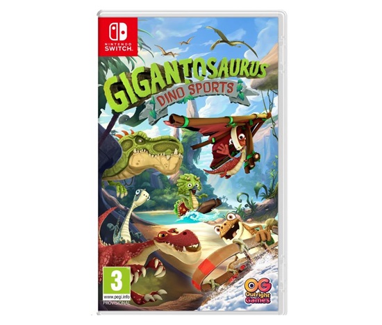 NS hra Gigantosaurus: Dino Sports