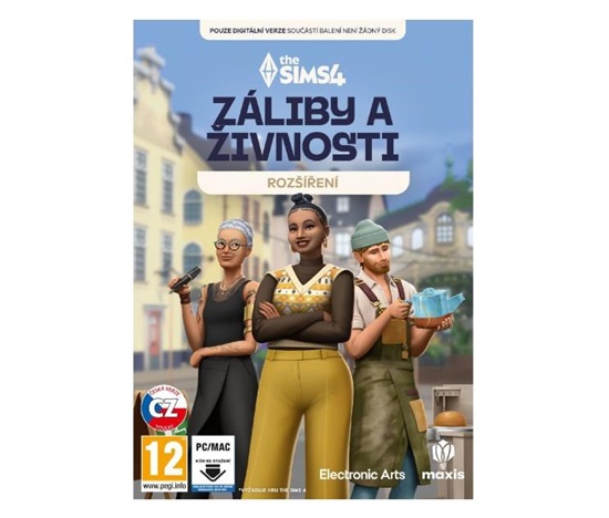 PC hra The Sims 4: Záliby A Živnosti