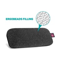 CONNECT IT FOR HEALTH ErgoBeads zápěstní opěrka před myš plněná kuličkami, šedá