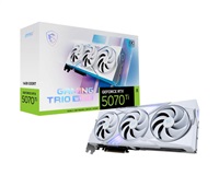 MSI VGA NVIDIA GeForce RTX 5070 Ti 16G GAMING TRIO OC WHITE, RTX 5070 Ti, 16GB GDDR7, 3xDP, 1xHDMI