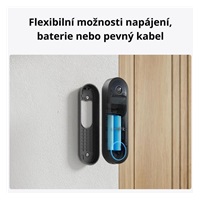REOLINK bezpečnostní video zvonek D340B + Chime + 64GB microSD