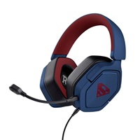 TRUST sluchátka GXT 492SM CARUS Superman, PS5 Gaming Headset, modrá